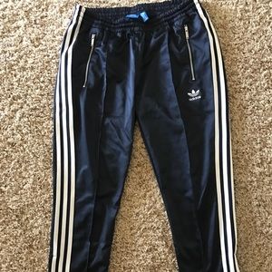 Adidas Originals Supergirl dark blue track pants